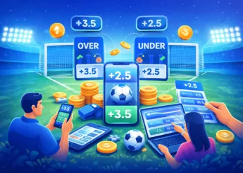 cara pasang taruhan bola over under