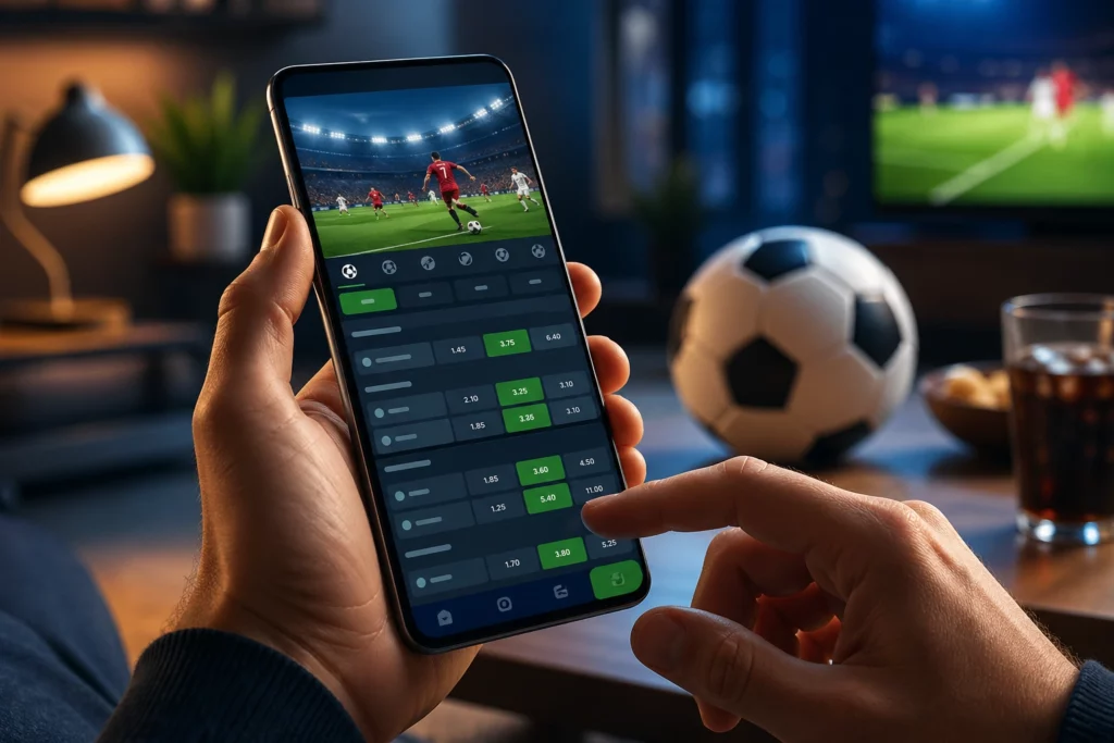 cara taruhan bola online lewat hp