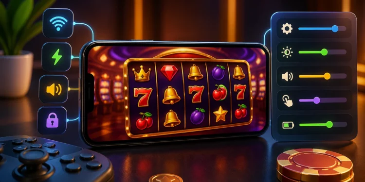 pengaturan hp untuk main slot