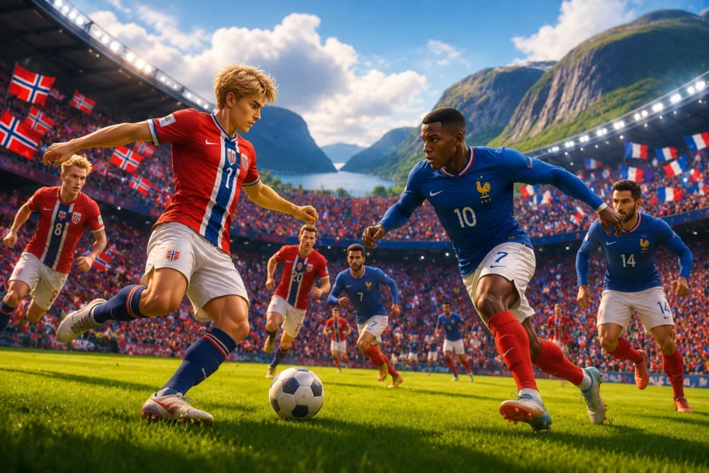 Prediksi Susunan Pemain Norway vs France