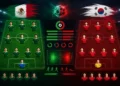 Statistik dan Susunan Pemain Mexico vs South Korea