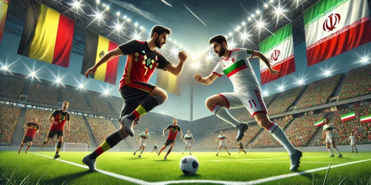 Susunan Pemain Belgium vs Iran