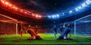 parlay kedua tim mencetak gol