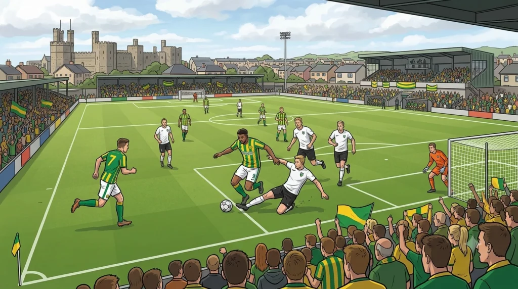 Prediksi Susunan Pemain Caernarfon Town vs Levadia Tallinn